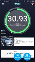 燃費記録 2017年11月第２週