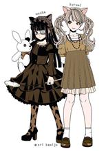 ちょいぴょんしながら、お花を愛でたり～♪
