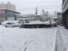 クルーズ 朝イチ えー、まさかの根雪なの！？
