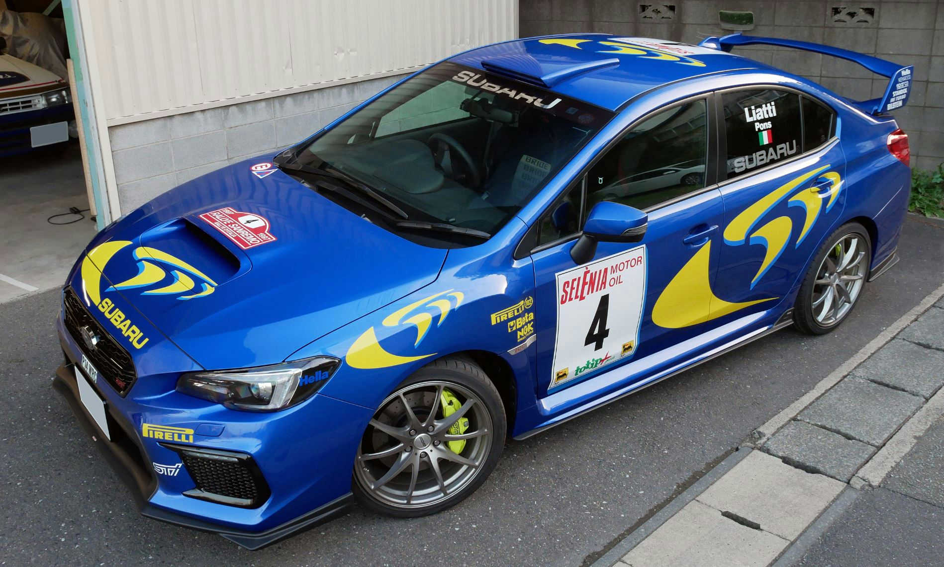 過去の栄光を最新のマシンで スバルインプレッサ555 Wrc97gvb