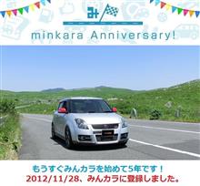 時の流れは速く、みんカラ始めてもう5年です( ◠‿◠ ) 