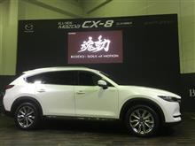 CX-8を見に行く CX-8を見に行く