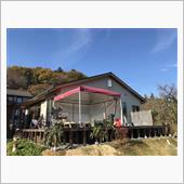 絶景のウッドデッキでサイコー ...