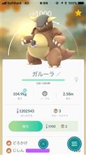 ポケＧｏ　ガルーラゲット