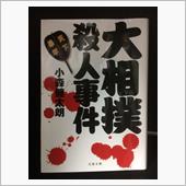 大相撲殺人事件 小説 ネタバレあり ミスターブナーゴのブログ カロゴンブナーゴ みんカラ