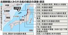【漂着・漂流】北朝鮮老朽木造船@日本海側【漁師?工作員?】 【漂着・漂流】北朝鮮老朽木造船@日本海側【漁師?工作員?】