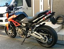 アプリリア　SHIVER750導入