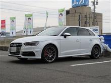 ブレーキローター交換..AUDI　8V S3　クラブスポーツS　フローティングローター