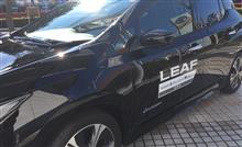 LEAF 試乗、6ヶ月点検のついでに。