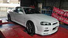 【動画】GT-R馬力測定！