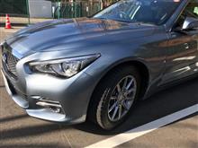 スタッドレスタイヤに履き替えました