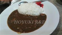 珍しく外食カレー 