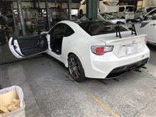 86の点検でディーラーに行って来ました。 86の点検でディーラーに行って来ました。