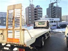 クルーズ 今朝も雪が少し積もりました！