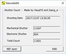 Ｄ８５０購入後３ヶ月経過、気になるシャッターレリーズ回数は．．．