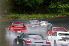 MR2で雨の日の走行会 