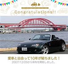 10年目突入! 10年目突入!