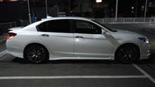 真夜中に洗車(^^)