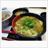 松屋のきしめん。
