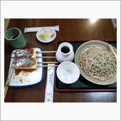 四万温泉にて昼食