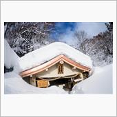 パワースポットは，雪の中だっ ...