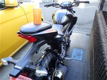 GSX-S125 初めての洗車