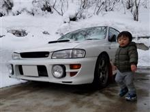 雪のなかで 雪のなかで
