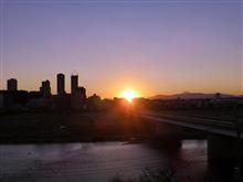 2018年3番目の夕日