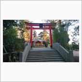 稲荷神社に初詣