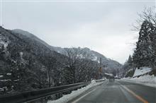 雪道あるかな？　冬の松本～平湯ルート