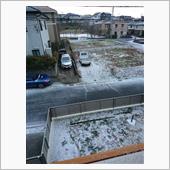 今年初積雪を観測