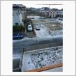 今年初積雪を観測