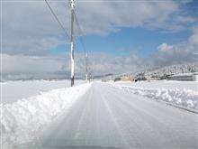 杞憂に終わりそうな雪国での心配