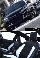 今度はハリアーG&#39;sのド新車に専用モデルシートカバーをインストール！の巻
