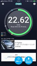 燃費記録 2017年12月 東京への往路②