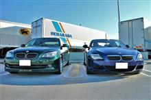 オフ会 Alpina B5S VS BMW M6 