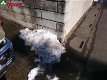 雪かきしたくなる症候群？？？