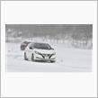 日産リーフ、驚愕の氷上雪上性能。