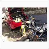 美味しいパンと寒空洗車