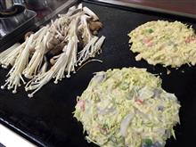 まりやでお好み焼き