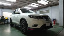 ニッサン　エクストレイルスピーカー交換