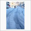 ▽大雪の降った次の朝