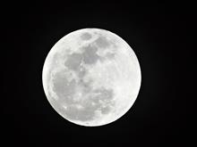 栃木県大田原市からの皆既月食