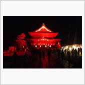 善光寺灯明まつりやってるよ～