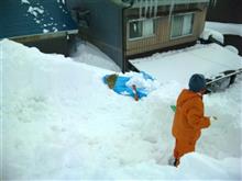 屋根上りました