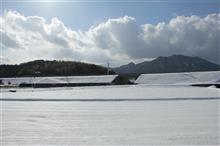 雪と風の中で