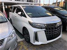 アルファードが来週納車される予定です。 アルファードが来週納車される予定です。