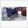 通勤バイクリアサスペンション交換