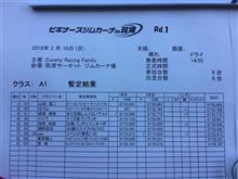 2018ビギナーズジムカーナin筑波第1戦 2018ビギナーズジムカーナin筑波第1戦