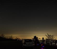 半月の夜に2月最後の星撮り。 半月の夜に2月最後の星撮り。